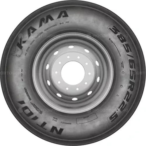 Кама NT 101 385/65 R22,5 164K (Прицепная ось)