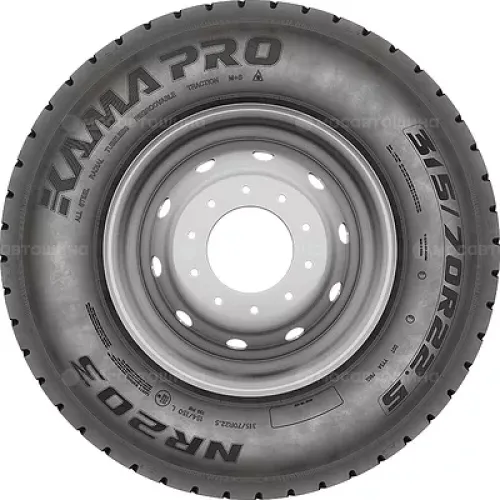 Кама NR 203 PRO 315/60 R22,5 152/148L (Ведущая ось)