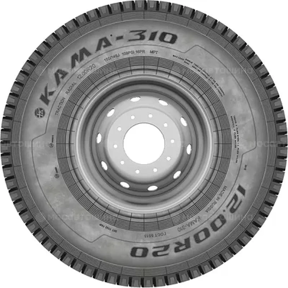 Кама 310 12x20 154/149K (Ведущая ось)